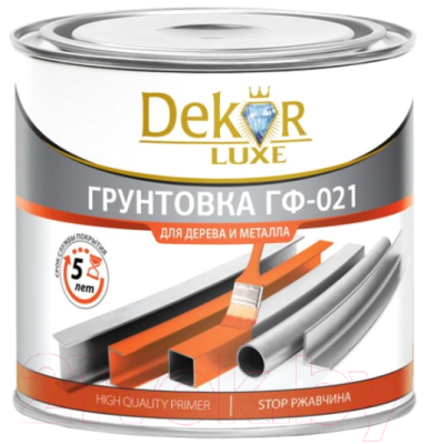 Грунтовка Dekor ГФ-021 - фото