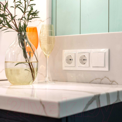 Рамка для выключателей и розеток Werkel W0032001 / a051299