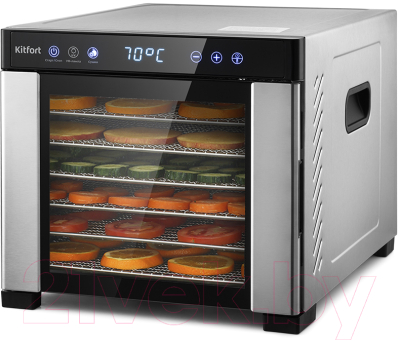 Сушильный шкаф для овощей и фруктов Kitfort KT-1916 - фото