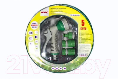 Шланг поливочный WMC Tools TG7106008-18M - фото