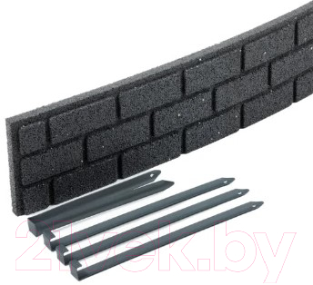 Бордюр садовый Multy Home Bricks EU5000164-6