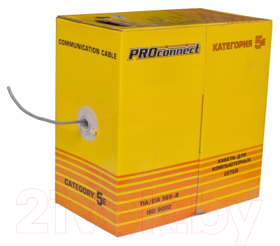 Кабель PROconnect UTP 4PR 24AWG/CCA/CAT5e / 01-0043-3