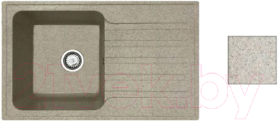 Мойка кухонная AV Engineering Art AV770490AGT (гранит)