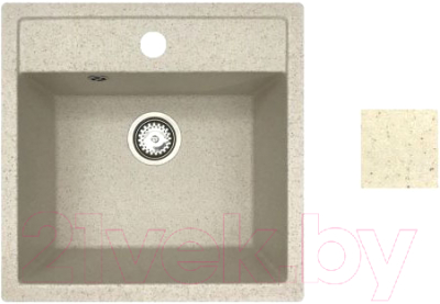 Мойка кухонная AV Engineering Star AV505515SSN