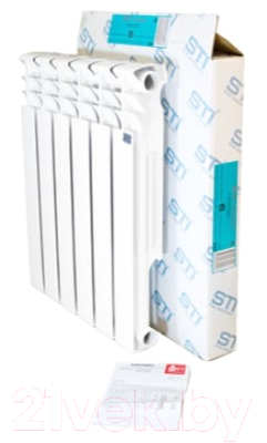 Радиатор алюминиевый STI 500/80