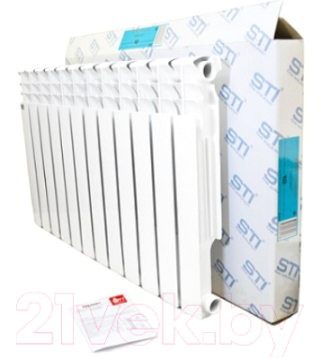 Радиатор алюминиевый STI 500/80