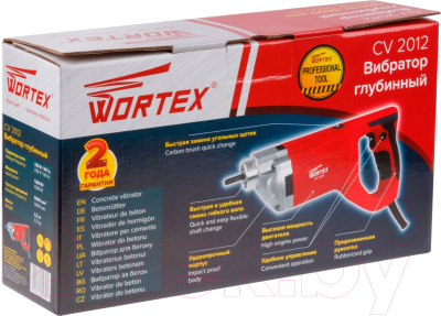 Глубинный вибратор Wortex CV 2012 (CV201200029)