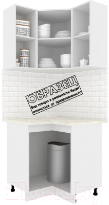 Комплект кухонных модулей Кортекс-мебель Корнелия Экстра угловой