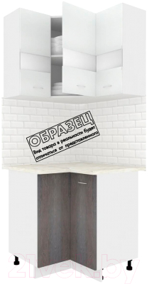 Комплект кухонных модулей Кортекс-мебель Корнелия Экстра угловой