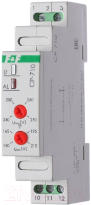 Реле напряжения Евроавтоматика CP-710 / EA04.009.001 - фото