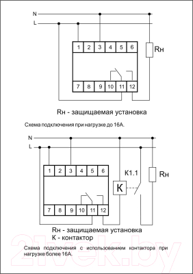 Реле напряжения Евроавтоматика CP-710 / EA04.009.001