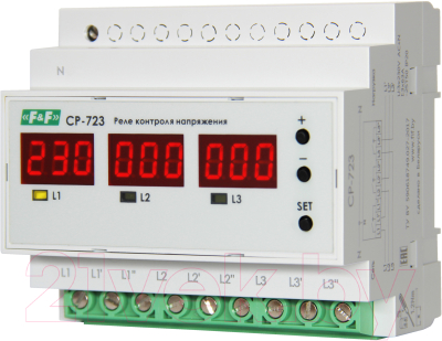 Реле напряжения Евроавтоматика CP-723 / EA04.009.015 - фото