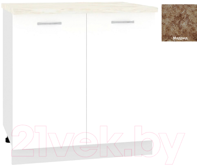 Шкаф-стол кухонный Кортекс-мебель Корнелия Лира НШ80р - фото