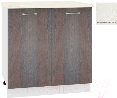 Шкаф-стол кухонный Кортекс-мебель Корнелия Лира НШ80р - фото