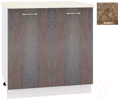 Шкаф-стол кухонный Кортекс-мебель Корнелия Лира НШ80р - фото