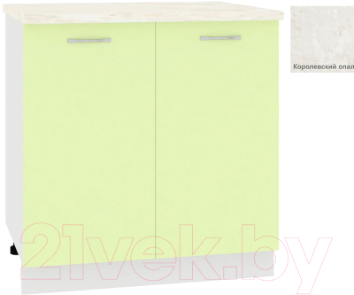 Шкаф-стол кухонный Кортекс-мебель Корнелия Лира НШ80р - фото