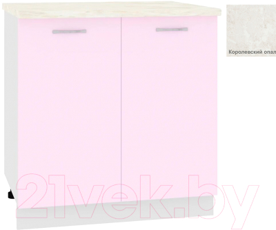 Шкаф-стол кухонный Кортекс-мебель Корнелия Лира НШ80р - фото