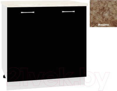 Шкаф-стол кухонный Кортекс-мебель Корнелия Лира НШ80р - фото