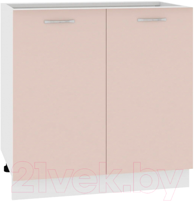 Шкаф-стол кухонный Кортекс-мебель Корнелия Лира НШ80р без столешницы - фото