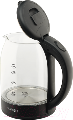 Электрочайник Scarlett SC-EK27G90 (черный)