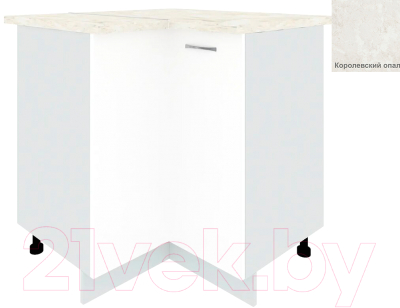 Шкаф-стол кухонный Кортекс-мебель Корнелия Лира НШУ угловой - фото