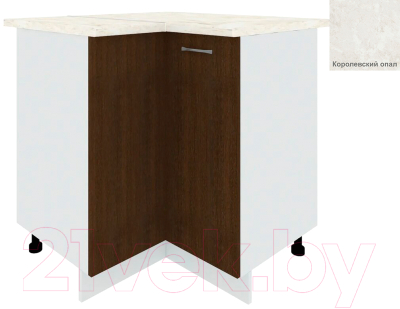 Шкаф-стол кухонный Кортекс-мебель Корнелия Лира НШУ угловой - фото