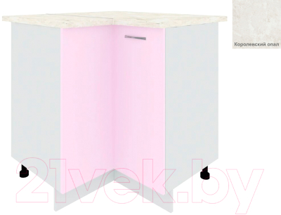 Шкаф-стол кухонный Кортекс-мебель Корнелия Лира НШУ угловой - фото