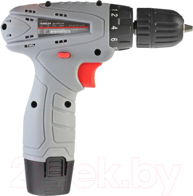 Аккумуляторная дрель-шуруповерт Победа ДА-12П/1 Ли