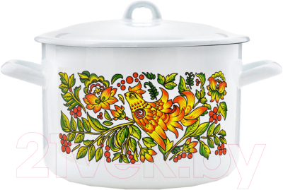 Кастрюля ЭСТЕТ Райская птица / ЭТ-72345 - фото