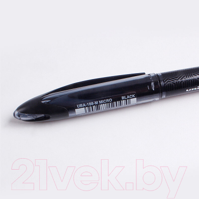 Ручка-роллер UNI Mitsubishi Pencil Air / UBA-188-M BLACK