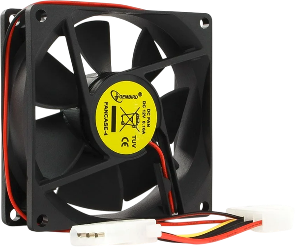 Вентилятор для корпуса Gembird FANCASE4 - фото