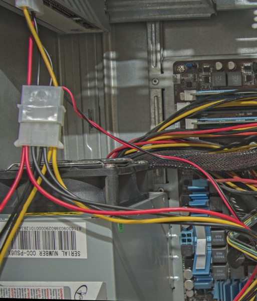 Вентилятор для корпуса Gembird FANCASE4