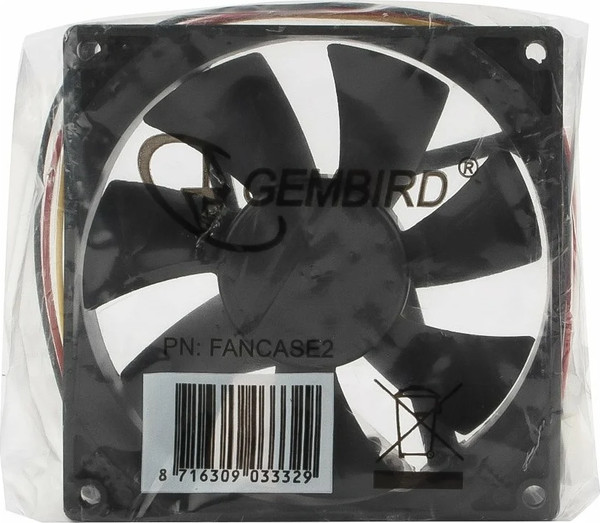 Вентилятор для корпуса Gembird FANCASE2