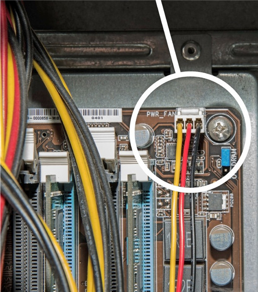 Вентилятор для корпуса Gembird FANCASE2