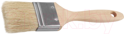 Кисть малярная Зубр Стандарт Универсал 01005-050 плоская (50мм, светлая натуральная щетина) - фото