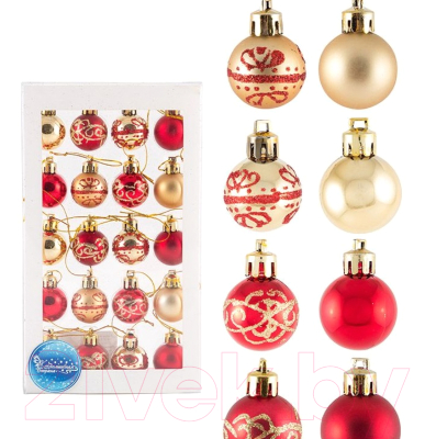 Набор шаров новогодних Волшебная страна 20-2 / 005636