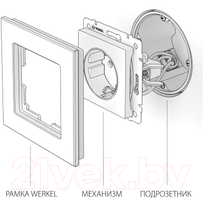 Розетка Werkel W1171109 / a051352