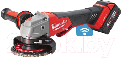 Угловая шлифовальная машина Milwaukee M18ONEFSAG125XB-0X / 4933478433 - фото