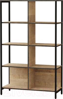 Стеллаж Mobi Трувор 13.151.02 (дуб гранж песочный К356/интра) - фото