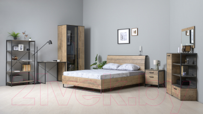 Шкаф Mobi Трувор 13.204 (дуб гранж песочный К356/интра)