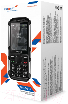Мобильный телефон Texet TM-D314
