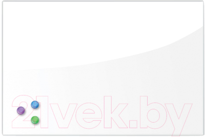 Магнитно-маркерная доска Brauberg Стеклянная / 236744 - фото