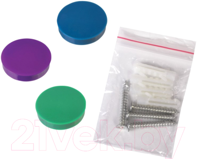 Магнитно-маркерная доска Brauberg Стеклянная / 236746