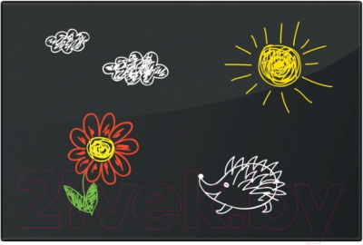 Магнитно-маркерная доска Brauberg Стеклянная / 236748