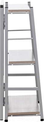 Стеллаж Импэкс Leset Пако 800 трапеция (серый/атлас светлый)