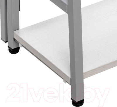 Стеллаж Импэкс Leset Пако 800 трапеция (серый/бетон пайн светлый)