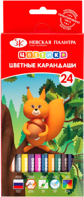 Набор цветных карандашей Цветик 37411403 - фото