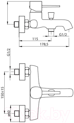 Смеситель Damixa 861000000