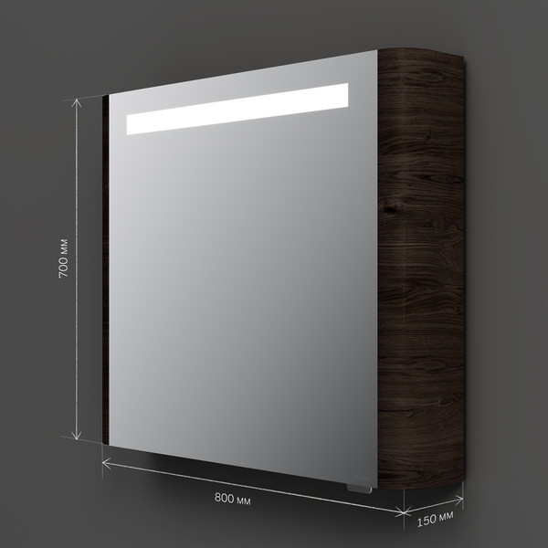 Шкаф с зеркалом для ванной AM.PM M30MCR0801TF