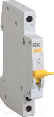 Аварийный контакт IEK КС47 на DIN-рейку MVA01D-KS-1 - фото